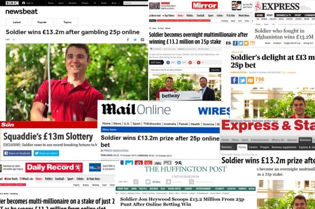 Soldier wins £13.2m