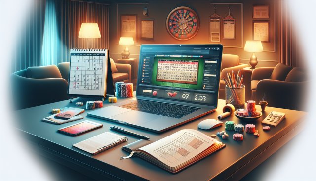 Laptop Gambling Home Office