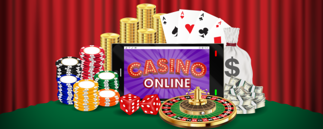 Cards Chips Dice Roulette Wheel