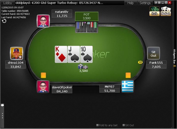 Iron Poker Table