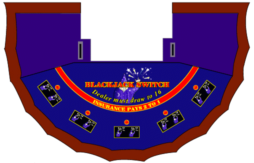 Blackjack Switch Table