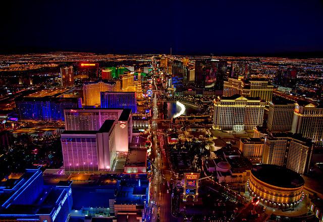 Las Vegas from the air