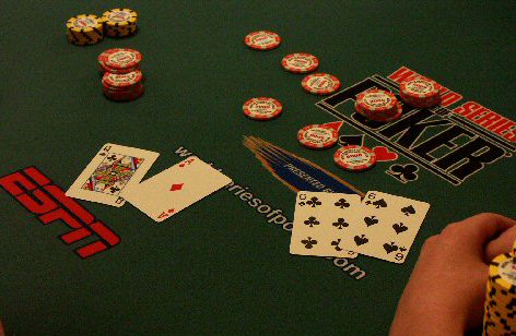 Gary Jones last hand in the WSOP 2006