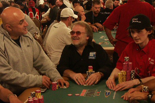 Mickey Wernick and Gary Jones at the WSOP 2006