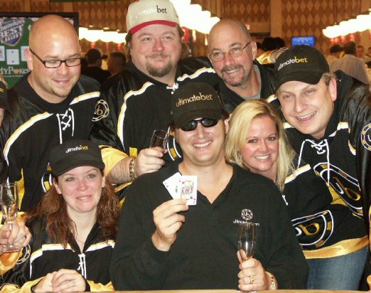 Phil Hellmuth winning the $1k