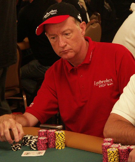Steve Davis at the WSOP 2006